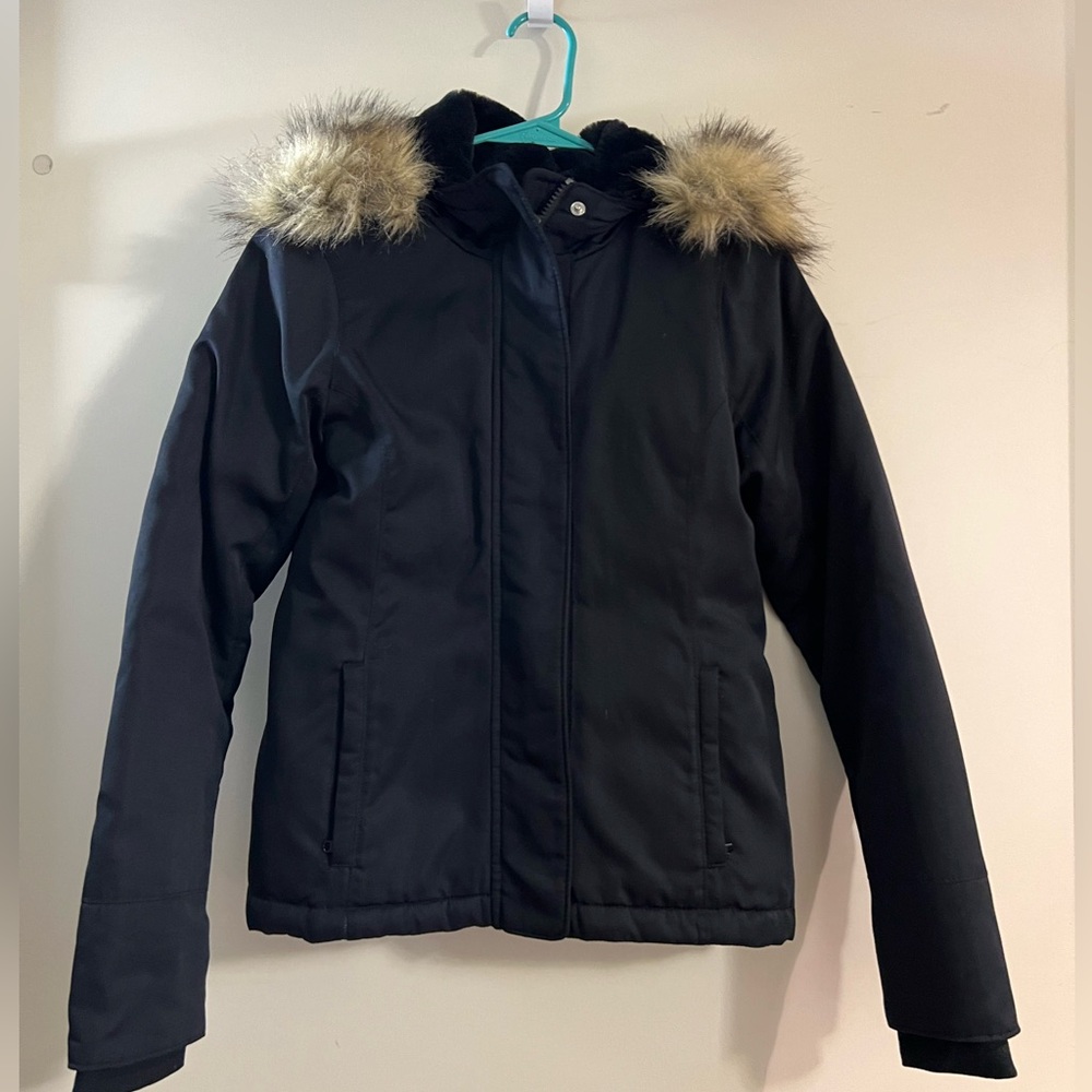Abercrombie Ultra Puffer with Fur Lining
